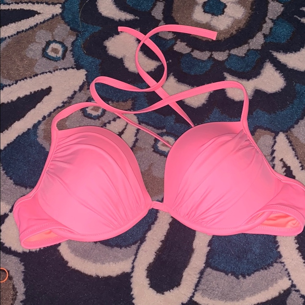 Push up shade and shore bikini top